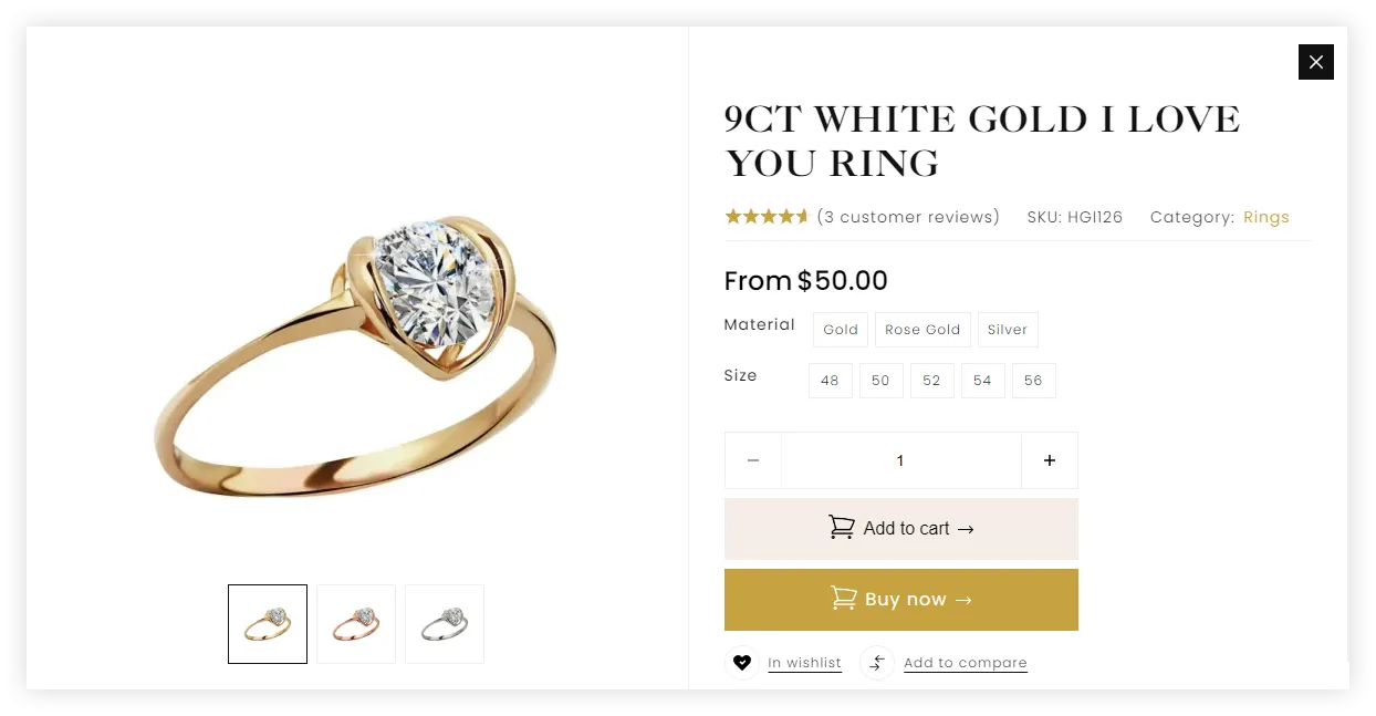 MARELIA JEWELRY